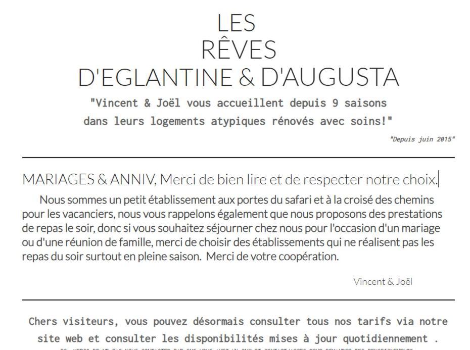 Les Reves D'Eglantine Et D'Augusta Chambres Et Gites Saint-Cyr  Exterior photo